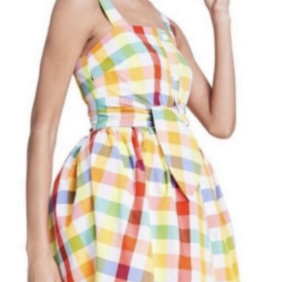 Christopher John Rogers X Target Plaid Rainbow Dress - Picture 2 of 12